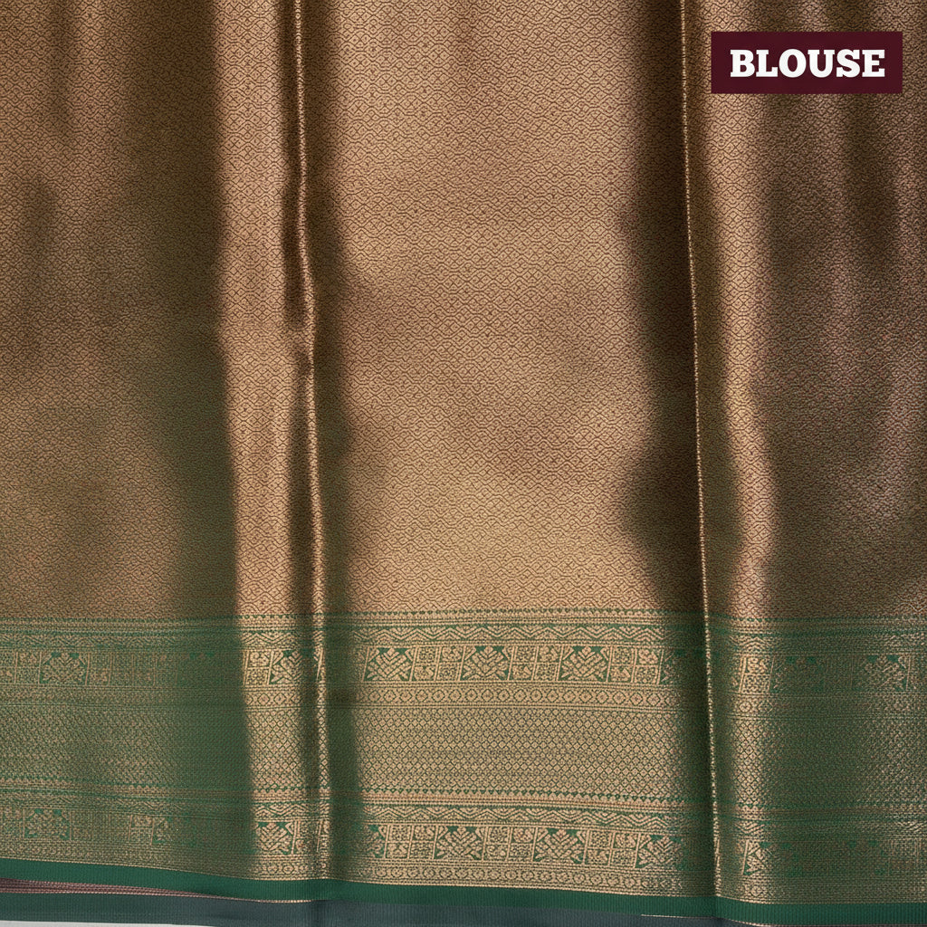 Magenta Semi Silk Saree