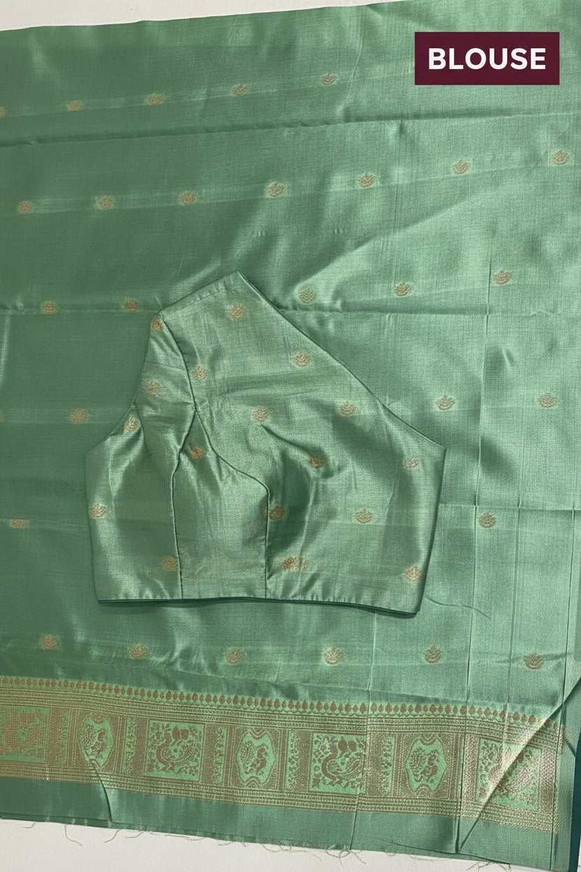Green Soft Silk Saree