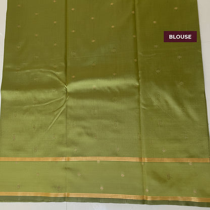 Green Gajji Silk Saree