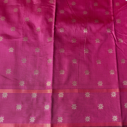 Pink Gajji Silk Saree