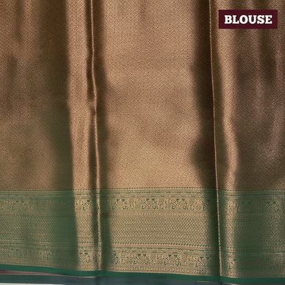 Magenta Semi Silk Saree