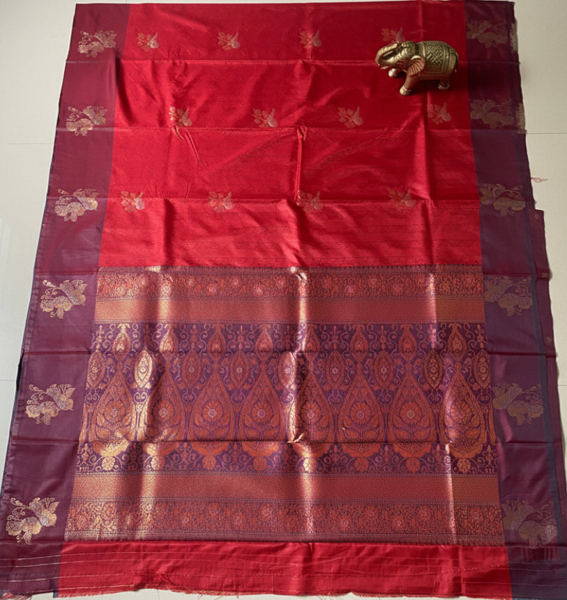 Red Silk Saree