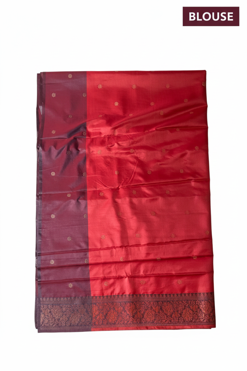Red Silk Saree