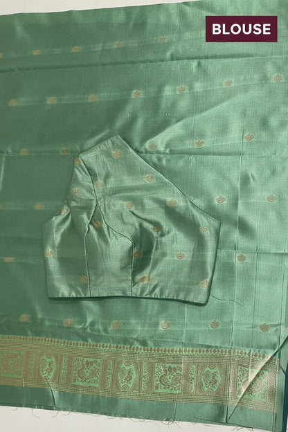 Green Soft Silk Saree
